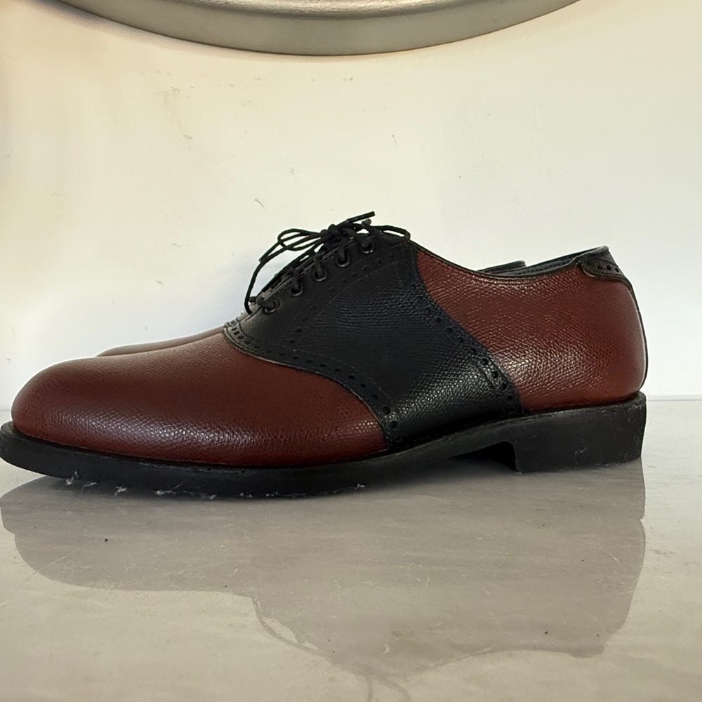 FootJoy Men’s Dress-Walkers Two Toned Oxford Dress Shoes Size 9B - Picture 5 of 17